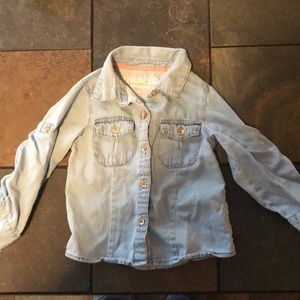 Girls Levi button up